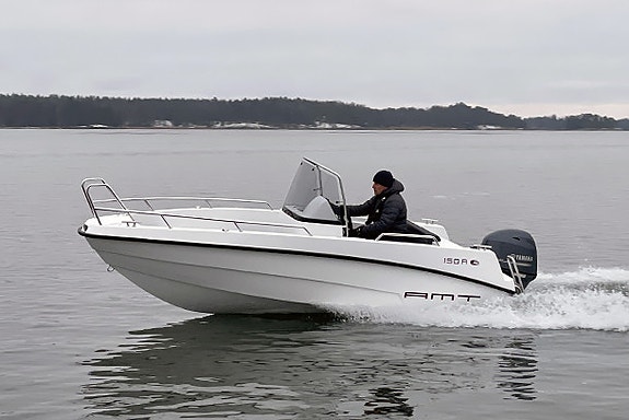 VI RYDDER ! GJØR ET KUPP AMT 150 R / YAMAHA 50 HK MED NORDIC PACK 14 of 17