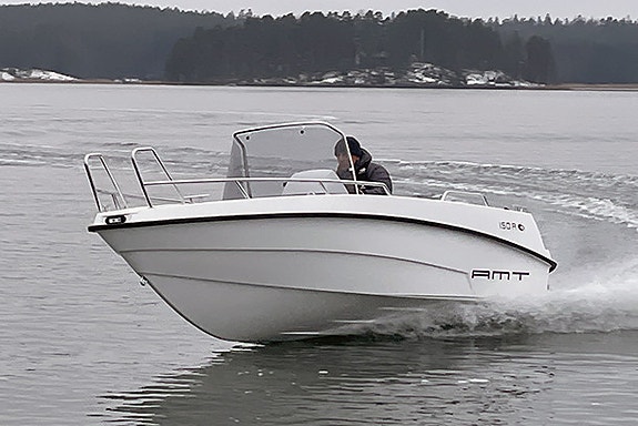VI RYDDER ! GJØR ET KUPP AMT 150 R / YAMAHA 50 HK MED NORDIC PACK 15 of 17