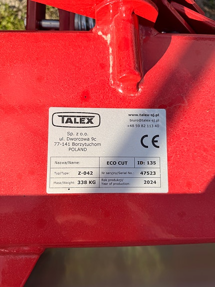 Talex ECO CUT 135 Z-042 Rotorslåmaskin 2024 5 of 5