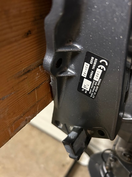 Yamaha 9.9 totakt 1997 modell kort stamme m/Rorkult kan selges med kontrollboks 7 of 10