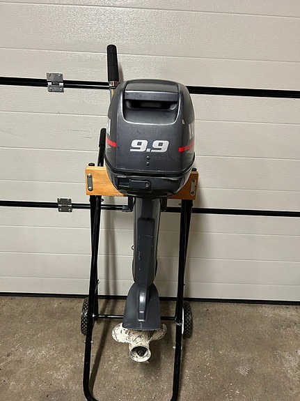 Yamaha 9.9 totakt 1997 modell kort stamme m/Rorkult kan selges med kontrollboks 4 of 10