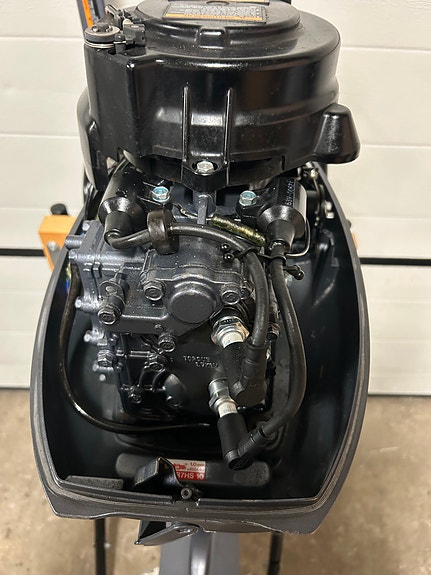 Yamaha 9.9 totakt 1997 modell kort stamme m/Rorkult kan selges med kontrollboks 9 of 10