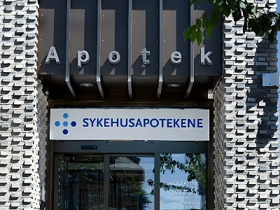 Sykehusapotekene HF logo