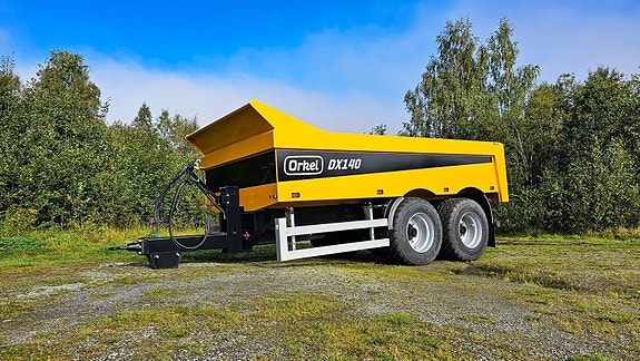 Orkel DX140 Dumperhenger med fjærende drag og akslinger. 6 of 17