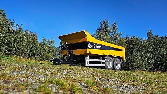 Orkel DX140 Dumperhenger med fjærende drag og akslinger. 10 of 17