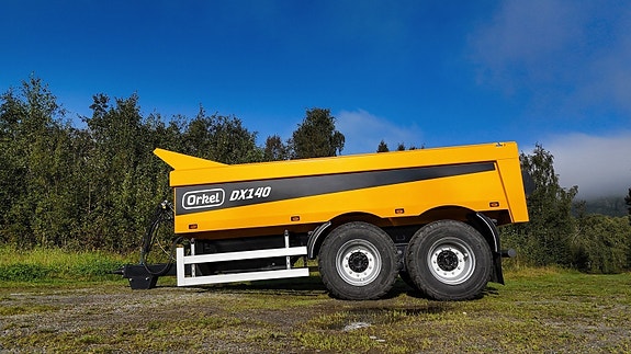 Orkel DX140 Dumperhenger med fjærende drag og akslinger. 7 of 17