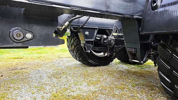 Orkel DX140 Dumperhenger med fjærende drag og akslinger. 14 of 17
