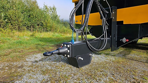 Orkel DX140 Dumperhenger med fjærende drag og akslinger. 16 of 17