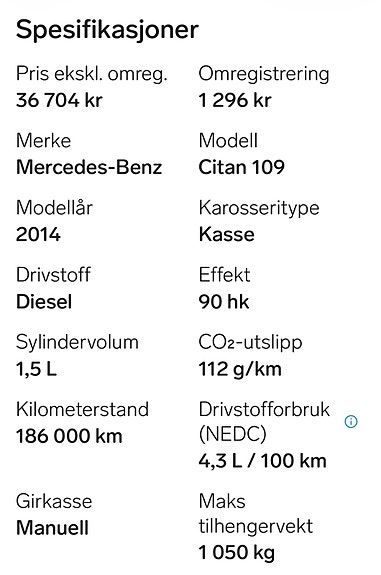 Mercedes-Benz Citan 109 21 of 24