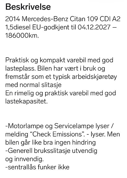 Mercedes-Benz Citan 109 19 of 24