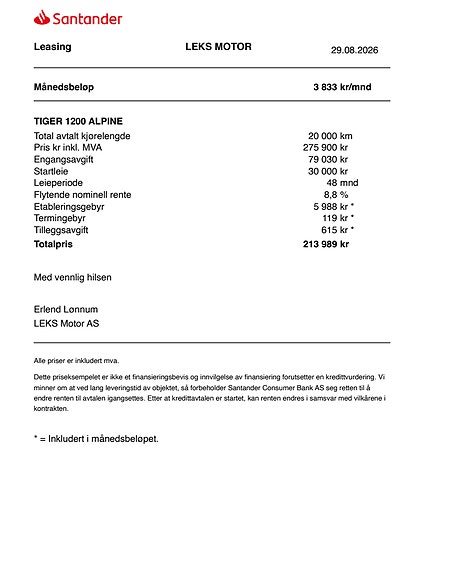 Triumph Tiger 1200 Alpine Edition *LEASING* //KAMPANJE KAMPANJE! 13 of 13