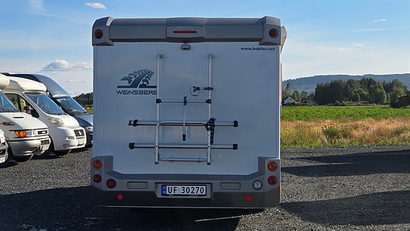 Weinsberg R43 - 2 Enkle Senger, Registerkjede, Ryggekamera, AC, Sykkelstativ 4 of 30