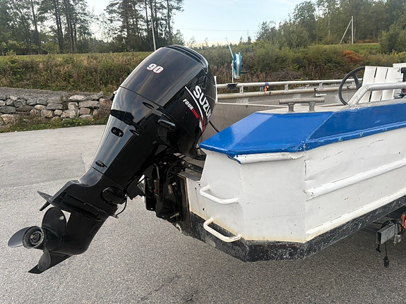 Kaasbøll 606 teinebåt med Suzuki DF90 4 of 30