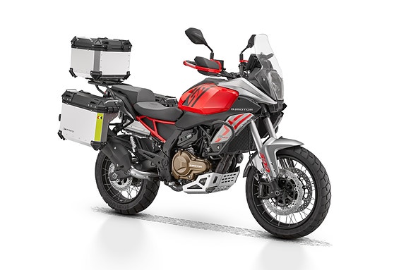 QJ Motor SRT 600 SX| 5 års garanti | Komplett veskesett | TFT-skjerm med speiling av mobil ++ 4 of 17