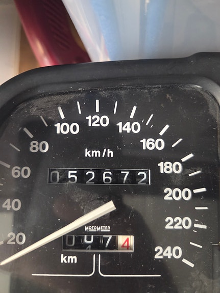 BMW K100RS 1984 – Custom Scrambler/Tracker – 55 000 km 7 of 7