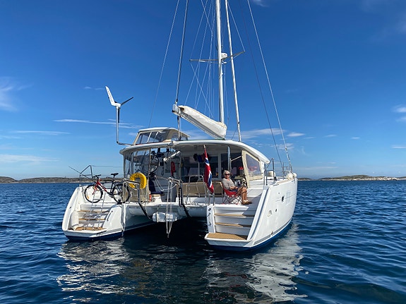 Sjelden 3 cabins Lagoon 400 katamaran. 15 of 30
