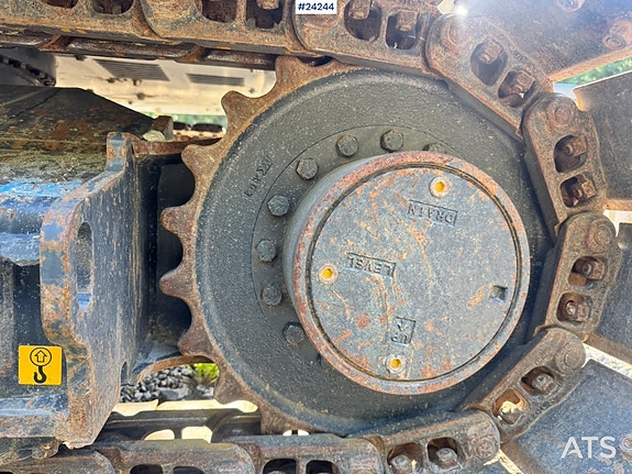Hitachi ZX95US-7 Gravemaskin m/ Rototilt m/ grip – 2 Skuffer – Pigghamer – 720 Timer. 19 of 30