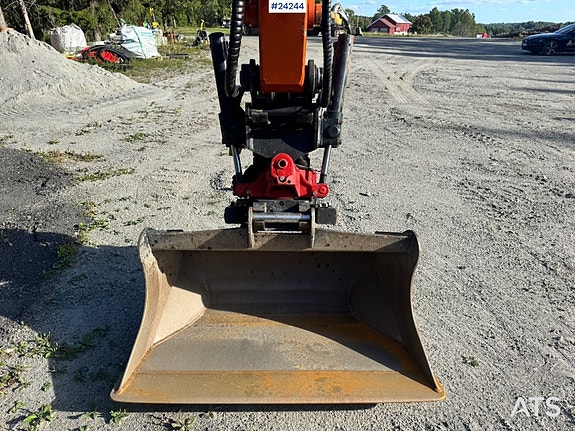 Hitachi ZX95US-7 Gravemaskin m/ Rototilt m/ grip – 2 Skuffer – Pigghamer – 720 Timer. 27 of 30