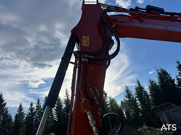 Hitachi ZX95US-7 Gravemaskin m/ Rototilt m/ grip – 2 Skuffer – Pigghamer – 720 Timer. 30 of 30