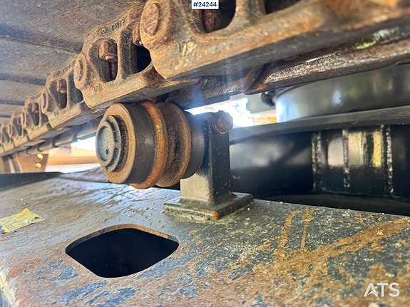 Hitachi ZX95US-7 Gravemaskin m/ Rototilt m/ grip – 2 Skuffer – Pigghamer – 720 Timer. 20 of 30
