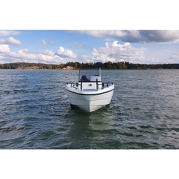 VI RYDDER ! GJØR ET KUPP AMT 190 R/115 HK YAMAHA / KALESJE +++ 3 of 30