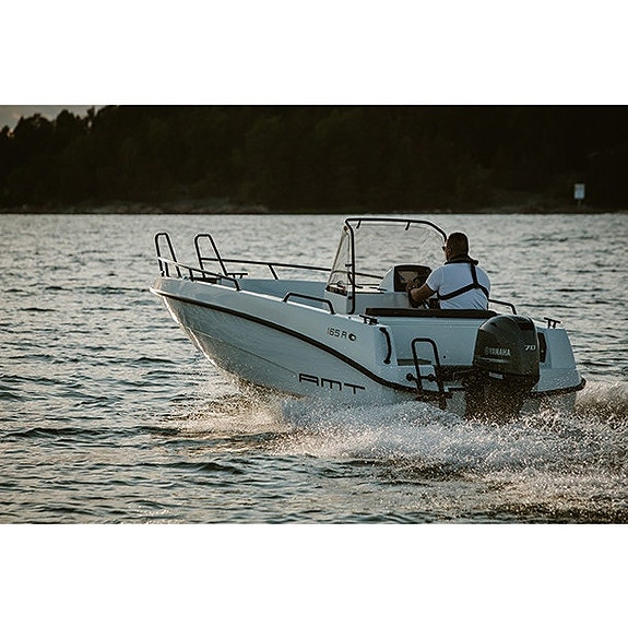 VI RYDDER ! GJØR ET KUPP AMT 165 R med Yamaha 70hk & solseng+++ 3 of 9