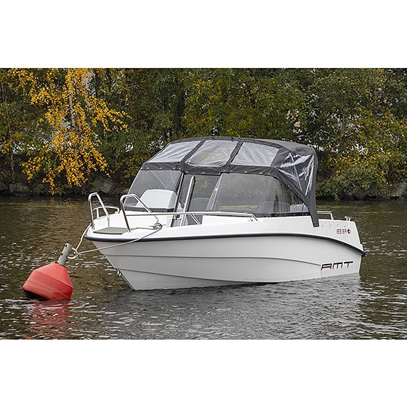 VI RYDDER ! GJØR ET KUPP AMT 165 BR MED YAMAHA 50 HK 10 of 12