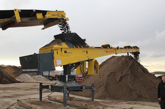 Keestrack S1e Zero Radiell Stacker  - Elektrisk 6 of 10