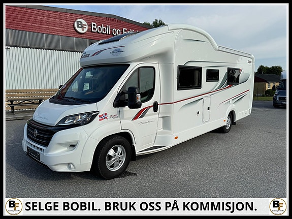 KABE X 780 LT  King Size HPC/ 2 enkle senger/ Alde/skinn ++