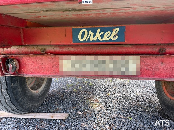 Orkel 1972 T5 Traktorhenger 9 of 13