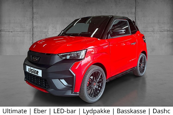 Ligier NEW JS50 Ultimate | Eber | LED-bar | Lydpakke | Basskas