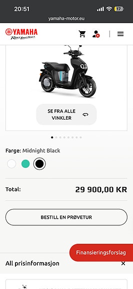 Yamaha NEO’S dual battery 26 of 27