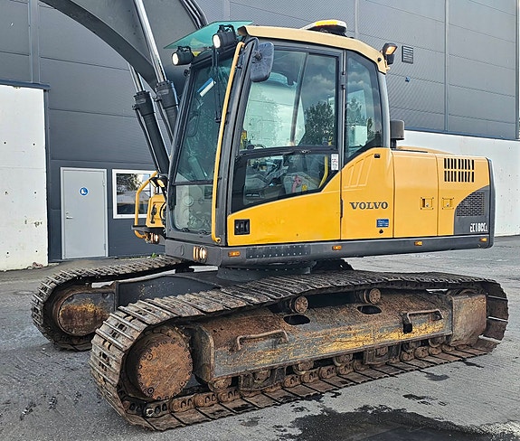 Volvo EC180CL, 2007 mod, 10780 timer, Rototilt, 2 skuffer, sentralsmøring 10 of 30