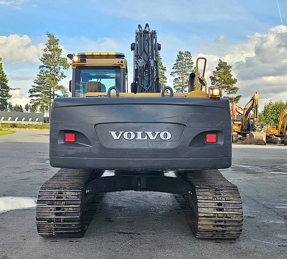 Volvo EC180CL, 2007 mod, 10780 timer, Rototilt, 2 skuffer, sentralsmøring 5 of 30