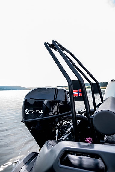 VI RYDDER ! GJØR ET KUPP RIVER 460 XR SORT MED SUZUKI 40 HK 19 of 30