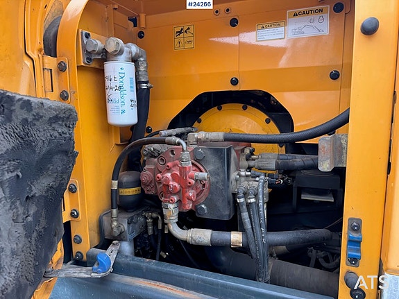 Hyundai Robex 160LC-9A m/ 2 skuffer og rototilt – Byttet understell! SE VIDEO 23 of 30