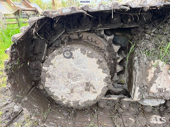 Hyundai Robex 160LC-9A m/ 2 skuffer og rototilt – Byttet understell! SE VIDEO 28 of 30