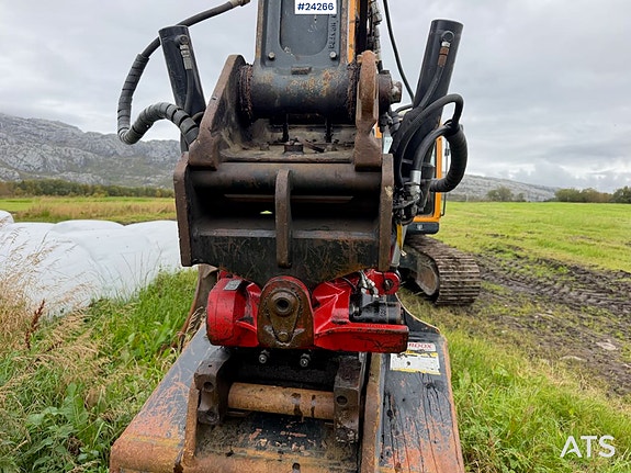 Hyundai Robex 160LC-9A m/ 2 skuffer og rototilt – Byttet understell! SE VIDEO 10 of 30