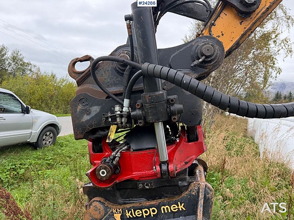 Hyundai Robex 160LC-9A m/ 2 skuffer og rototilt – Byttet understell! SE VIDEO 9 of 30