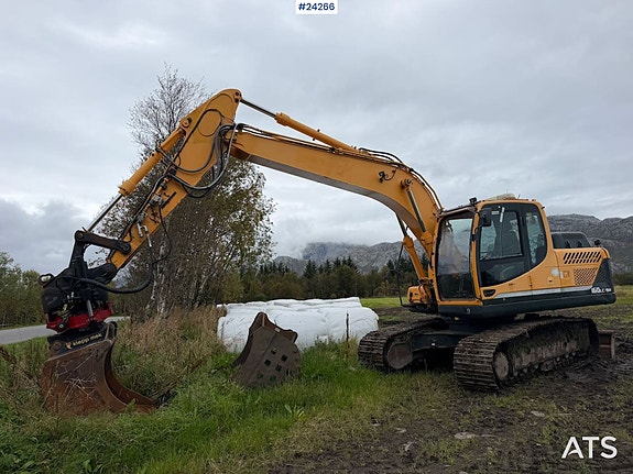 Hyundai Robex 160LC-9A m/ 2 skuffer og rototilt – Byttet understell! SE VIDEO 2 of 30