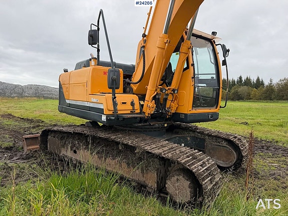 Hyundai Robex 160LC-9A m/ 2 skuffer og rototilt – Byttet understell! SE VIDEO 7 of 30