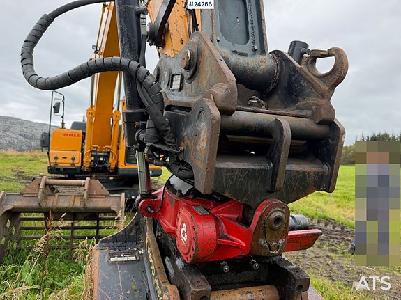 Hyundai Robex 160LC-9A m/ 2 skuffer og rototilt – Byttet understell! SE VIDEO 11 of 30