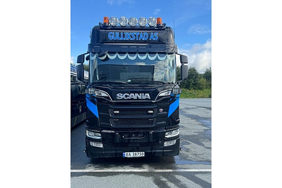 Scania R650 8X4 tridem M JOAB krok og brøyterigget 4 of 9