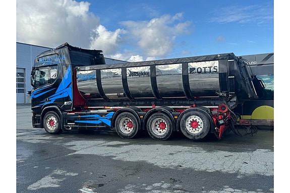 Scania R650 8X4 tridem M JOAB krok og brøyterigget 2 of 9