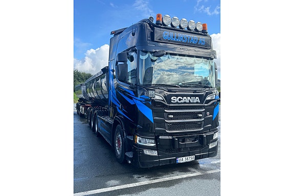Scania R650 8X4 tridem M JOAB krok og brøyterigget 3 of 9