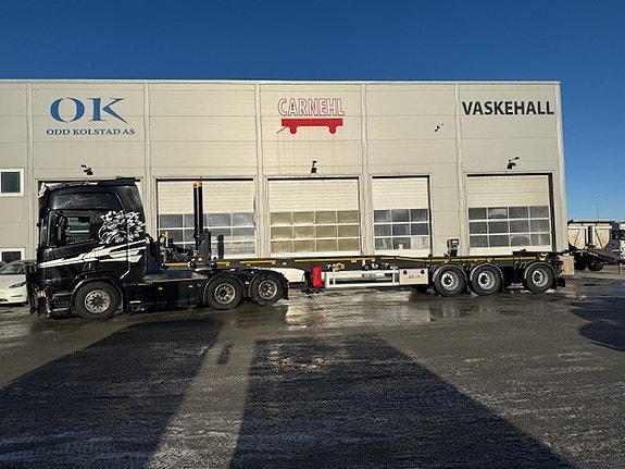 Andre TIPP CONTAINERSEMI MED HYDRAULISK FLYTTING AV CONTAINER 2 of 11