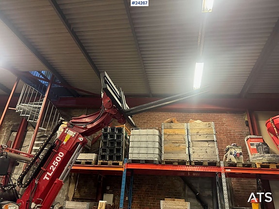 Taian TL2500 Hjullaster m/ 2 skuffer og Pallegaffel - 40 timer 14 of 27