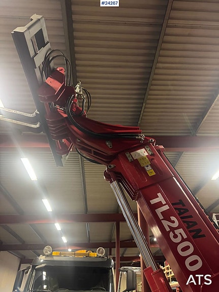 Taian TL2500 Hjullaster m/ 2 skuffer og Pallegaffel - 40 timer 13 of 27