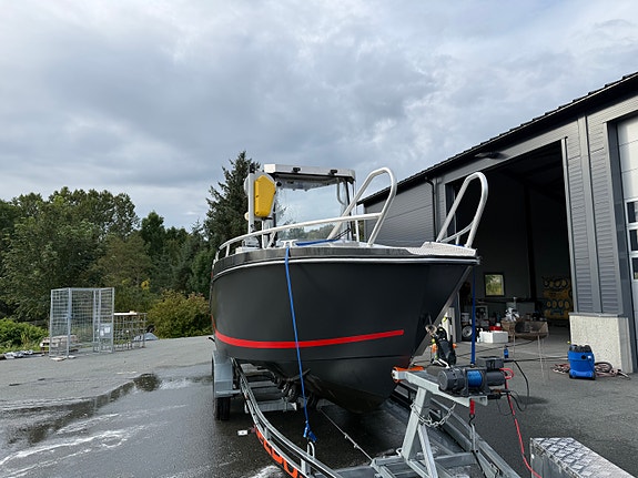 Kaasbøll 660fisher susuki Df 150 2026. Som ny! Mulighet for mva fradrag 4 of 30