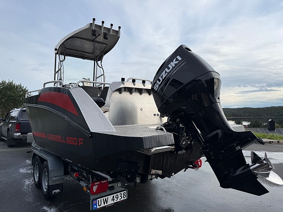 Kaasbøll 660fisher susuki Df 150 2026. Som ny! Mulighet for mva fradrag 10 of 30